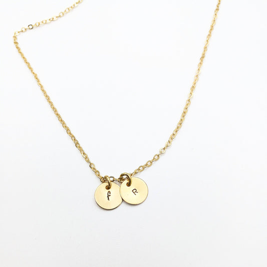 initialen ketting kopen - sieraden met letters en meer - lux & luz